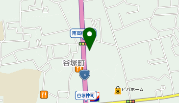 感動の肉と米 草加店の地図画像