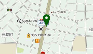 感動の肉と米 太平通店の地図画像