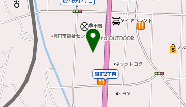 感動の肉と米 豊田錦店の地図画像