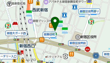 すしまみれ セントラルロード店の地図画像