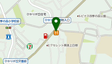 焼肉スエヒロ館 横浜上白根店の地図画像