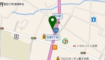 感動の肉と米 富士吉原店の地図画像