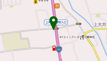 感動の肉と米 大井松田店の地図画像