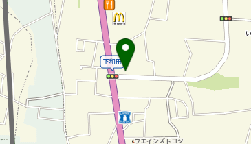 感動の肉と米 大和下和田店の地図画像