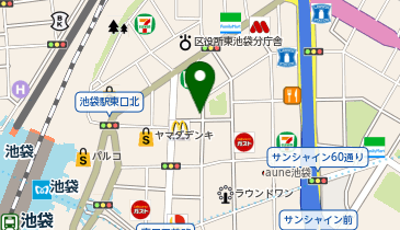 LOGiC 池袋東口店の地図画像
