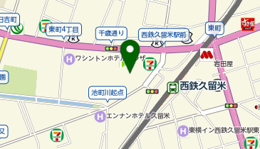 くいもの屋わん 西鉄久留米駅前店の地図画像