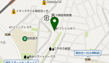 くいもの屋わん 新百合ケ丘店の地図画像