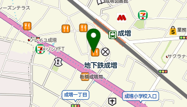 九州魂 成増南口店の地図画像