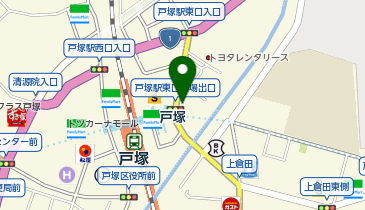 九州魂 戸塚駅東口店の地図画像