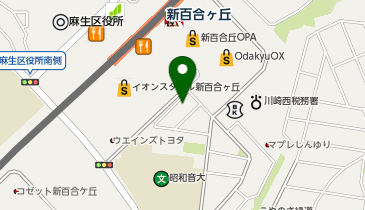 九州魂 新百合ケ丘店の地図画像