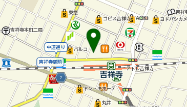 da pai dang 105 吉祥寺店の地図画像