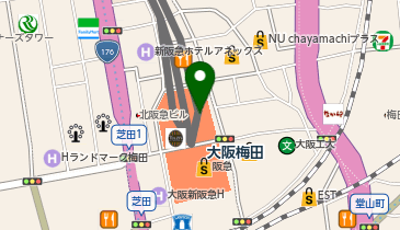 da pai dang 105 阪急梅田三番街店の地図画像