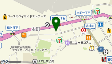 三代目文治 コースカベイサイドストアーズ店の地図画像
