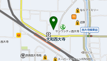 九州魂大和西大寺店【11/27OPEN】の地図画像