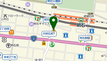 くいもの屋わん 明石駅前店の地図画像