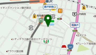 湘南鮮魚と炭焼牛たん かっこ 藤沢南口店の地図画像