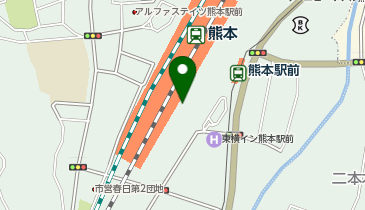 SUIT SQUARE アミュプラザくまもと店の地図画像