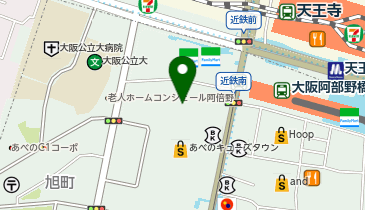 SUIT SQUARE あべのキューズモール店の地図画像