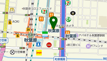 SUIT SQUARE ヨドバシAkiba店の地図画像