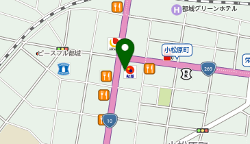 メガネスーパー都城店の地図画像