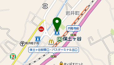 メガネスーパー保土ケ谷駅ビル店の地図画像