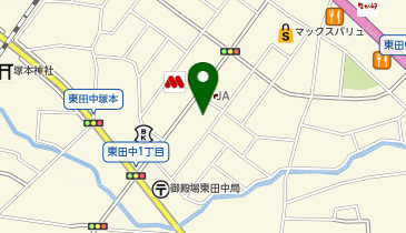 メガネスーパーAOKI御殿場店の地図画像
