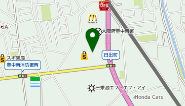 メガネスーパー イオンタウン豊中庄内店の地図画像