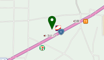 メガネスーパー石岡店の地図画像