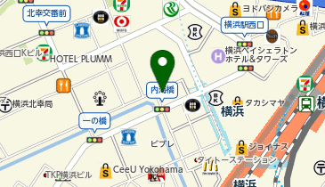 メガネスーパー横浜西口本店の地図画像