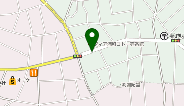 スギ薬局 浦和神明店イベントの地図画像