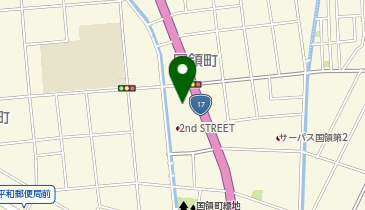 メガネスーパー前橋国領店の地図画像