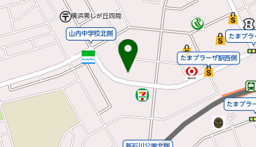 メガネスーパーたまプラーザ店の地図画像