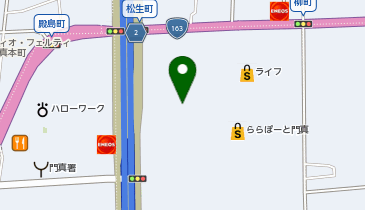 メガネスーパー ららぽーと門真店の地図画像