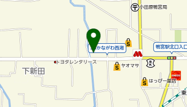 メガネスーパー鴨宮店の地図画像