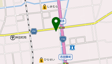 メガネスーパー新潟吉田店の地図画像