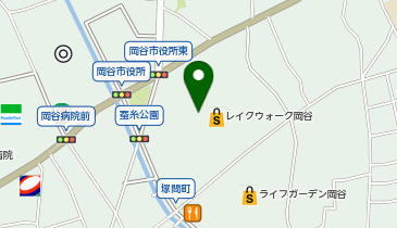 メガネスーパーコンタクトレイクウォーク岡谷店の地図画像