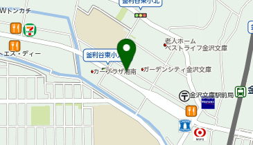 メガネスーパー金沢文庫店の地図画像