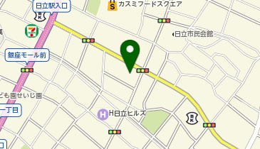 メガネスーパー日立店の地図画像
