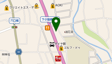 メガネスーパー厚木林店の地図画像