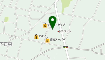 メガネスーパー山梨市下石森店の地図画像