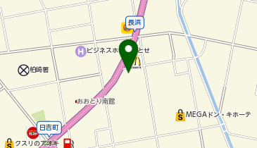 メガネスーパー柏崎長浜店の地図画像