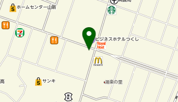 メガネスーパー土浦真鍋店の地図画像