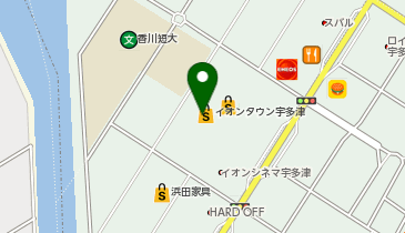 メガネスーパーイオンタウン宇多津店の地図画像