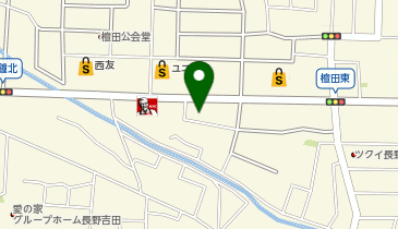 メガネスーパー長野若槻店の地図画像