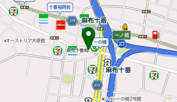メガネスーパー麻布十番店の地図画像