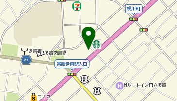 メガネスーパー常陸多賀店の地図画像