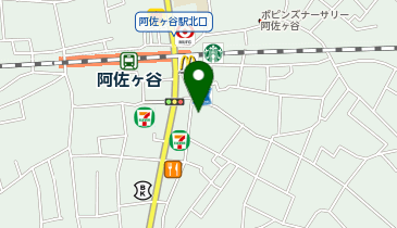 メガネスーパー阿佐ケ谷パールセンター店の地図画像