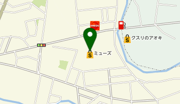 メガネハウス水橋ミューズ店の地図画像