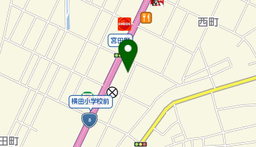 メガネハウス高岡横田店の地図画像