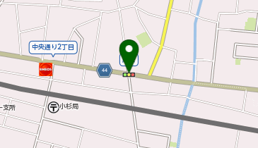 メガネハウス小杉店の地図画像